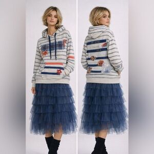 “Vitamin Sea“ embroidered hoody